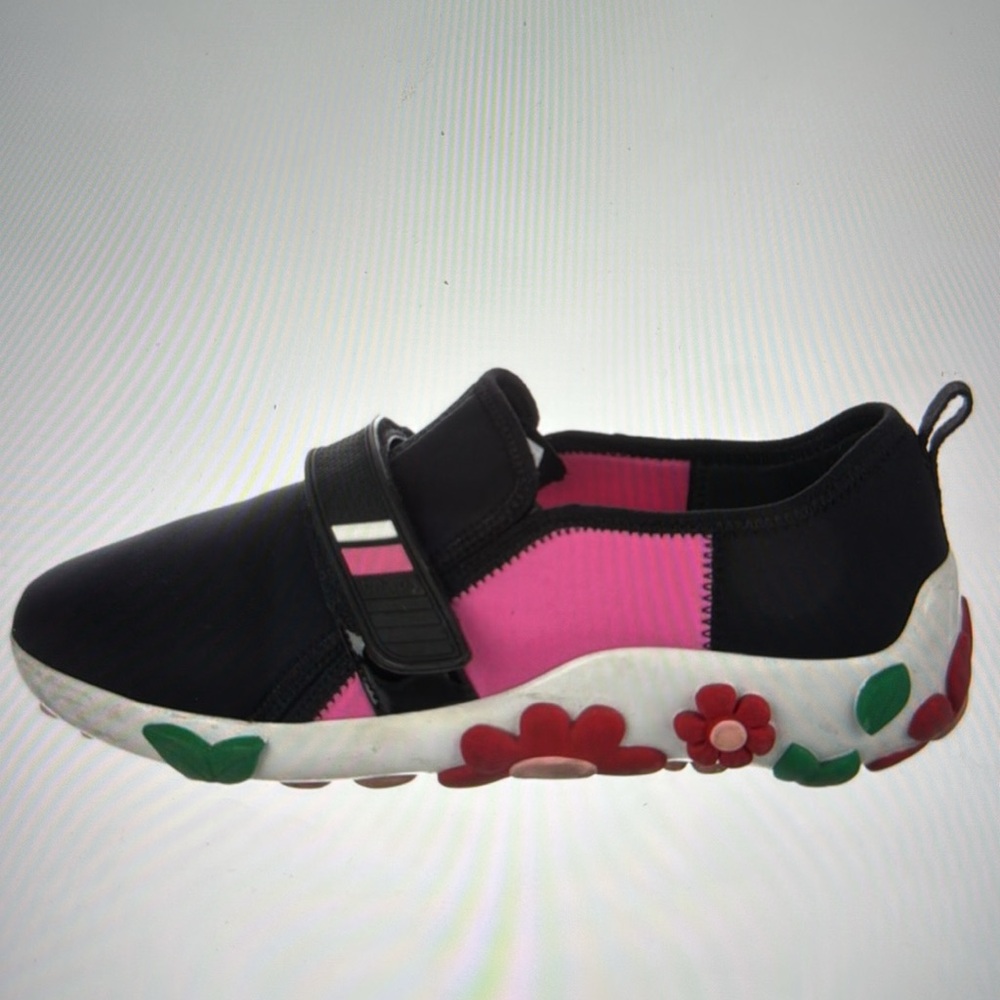 Prada neoprene floral print sneakers
